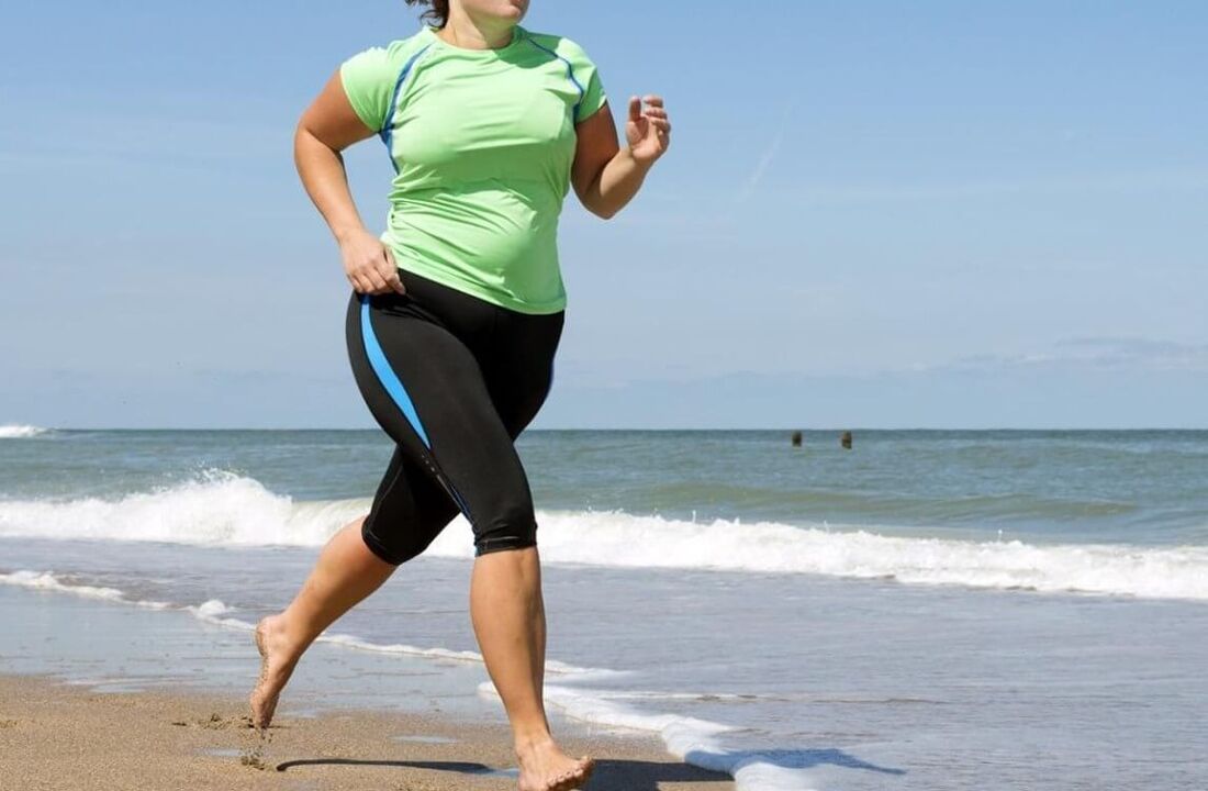 Вежба трчања за губитак стомака и ногу