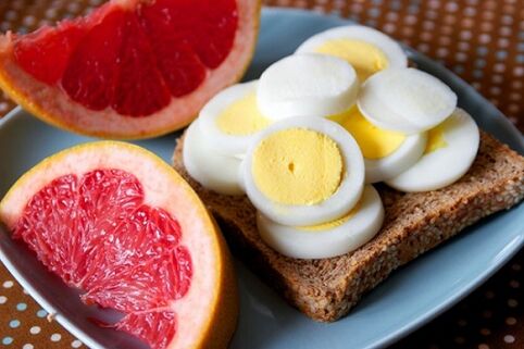 јаја и грејп за магги дијету