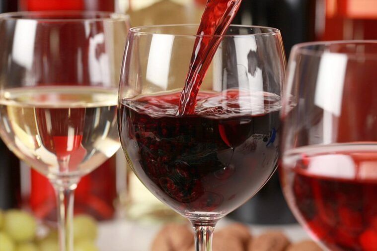 црвено вино је добро за људе са четвртом крвном групом